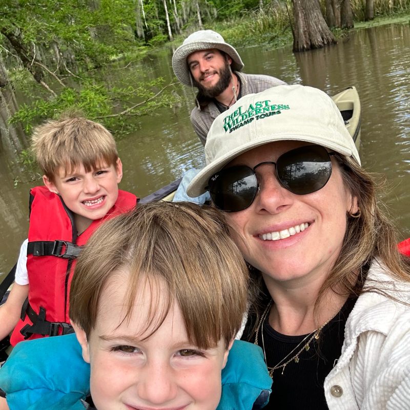 a group of people posing for the camera